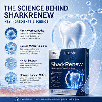 SharkRenew Bio-Mineral Tooth Repair Gel