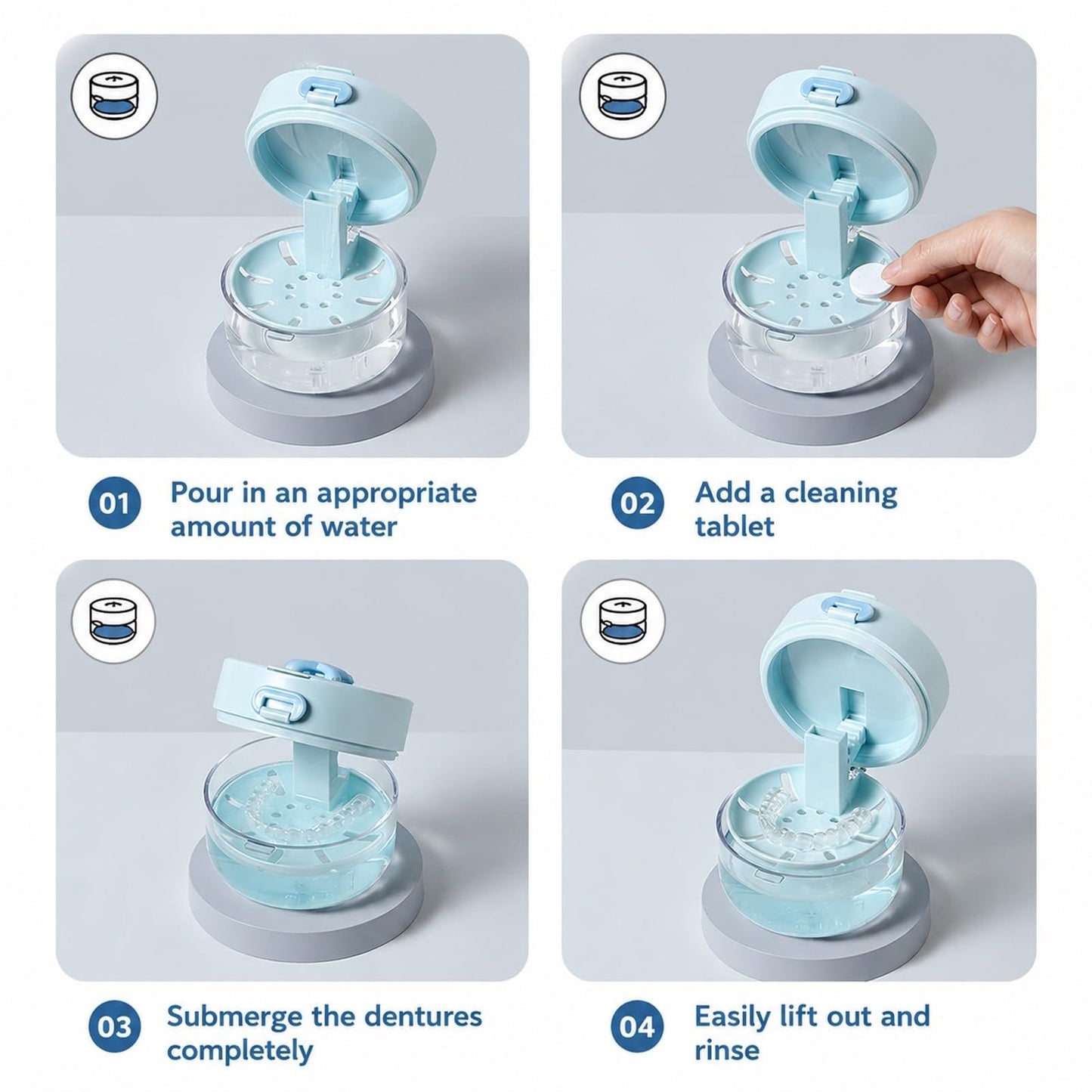 Retainer Cleaner Case Box