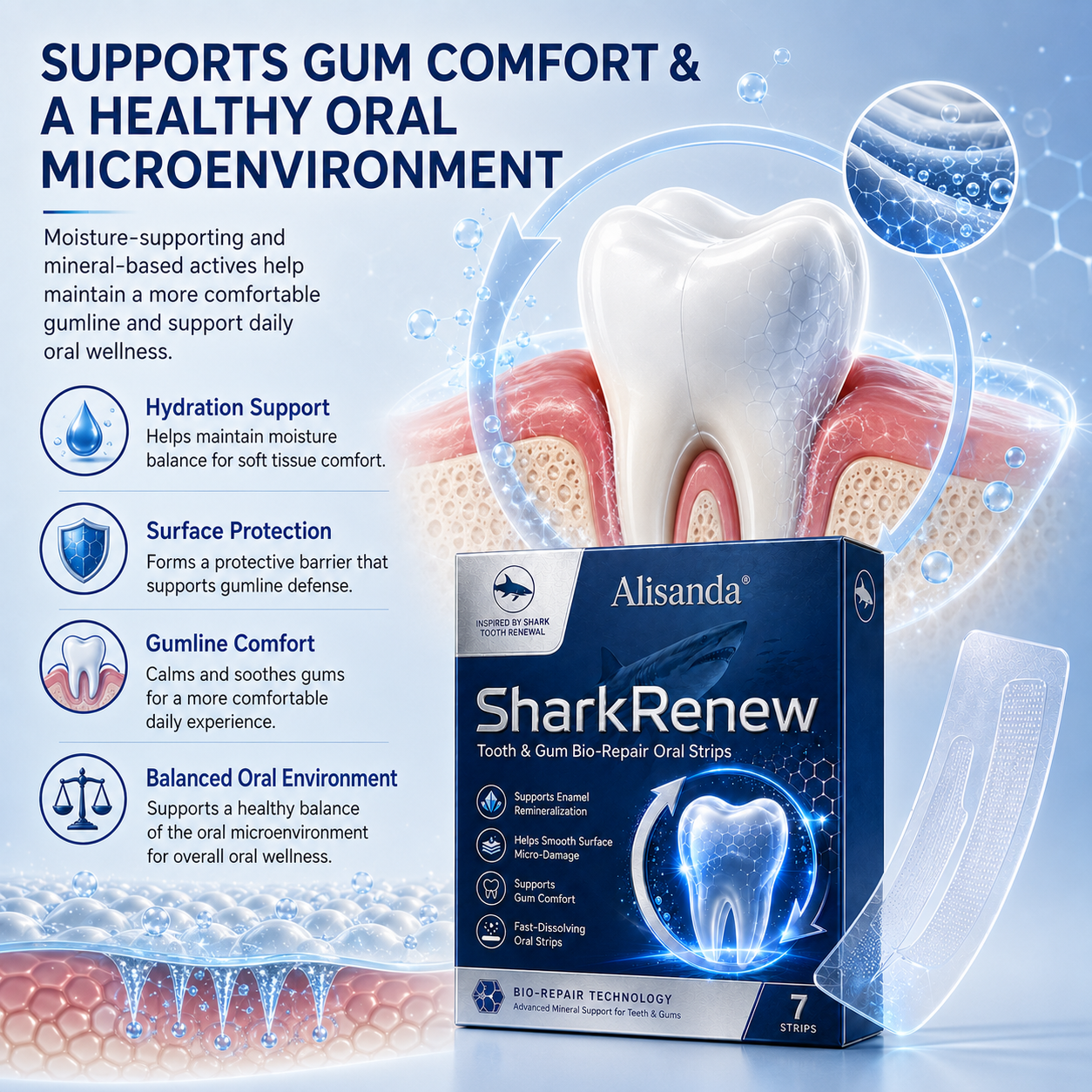 SharkRenew Bio-Mineral Tooth Repair Gel