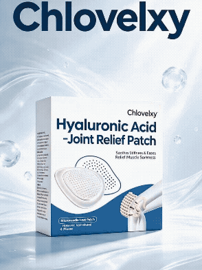 CHLOVELXY Hyaluronic Acid Herbal Heat Stickers |Soothes Joint Stiffness &Eases Muscle Soreness