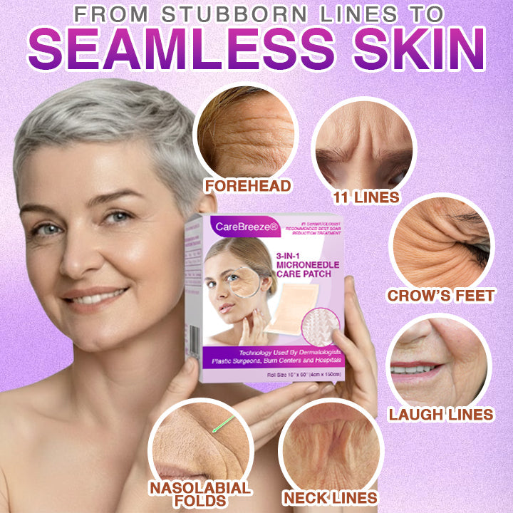 3-in-1 Microneedle Anti-Aging Patch