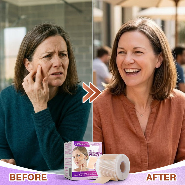 3-in-1 Microneedle Anti-Aging Patch