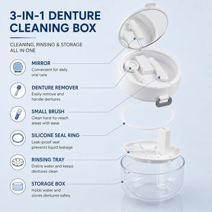 Retainer Cleaner Case Box