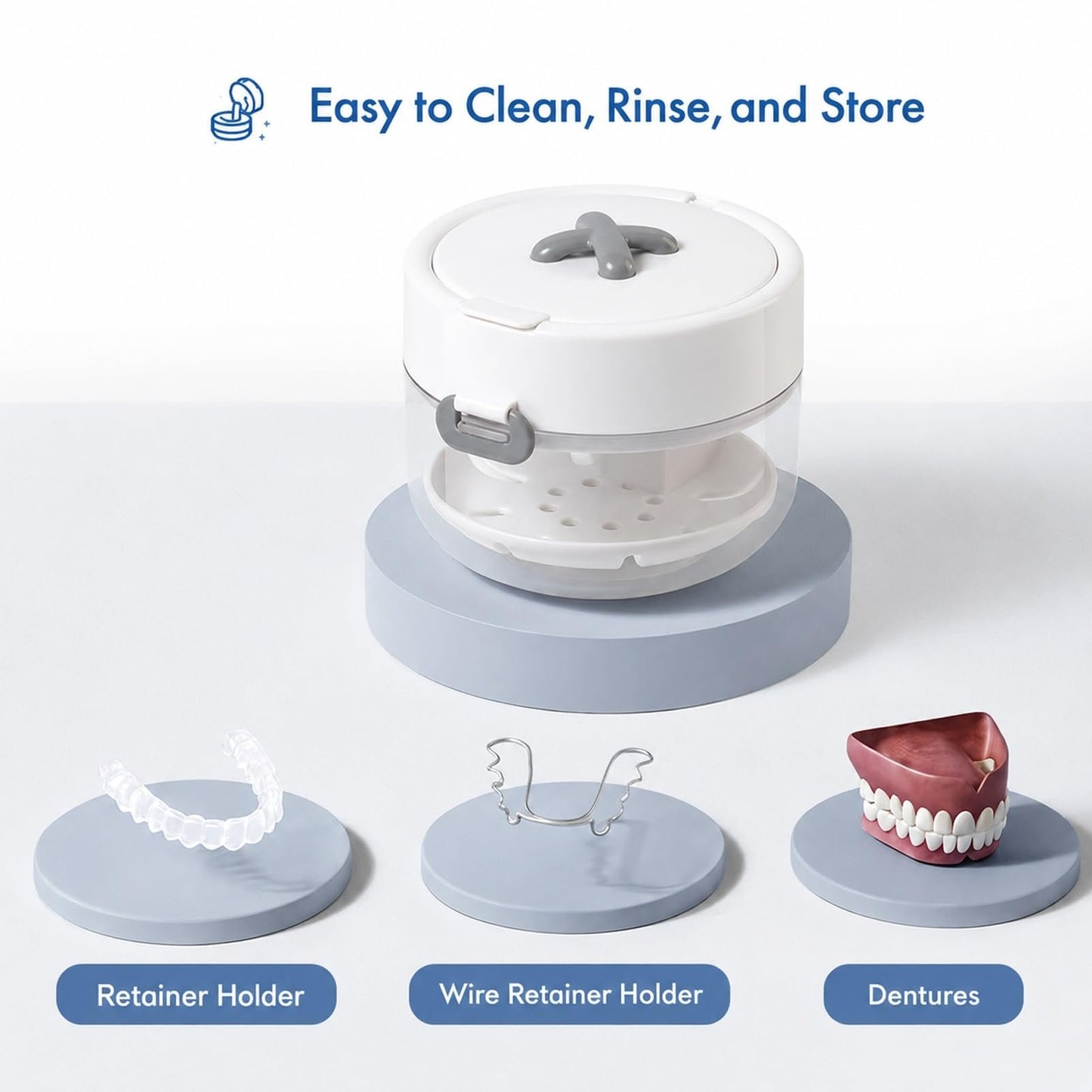 Retainer Cleaner Case Box
