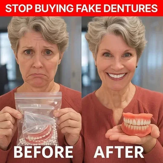 ⏰ Custom-Fit Dentures  ENDS TODAY   50% OFF | Smile with Confidence|Buy 2, Get 1 Free