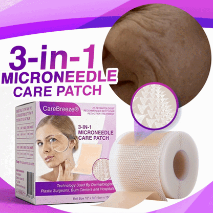 3-in-1 Microneedle Anti-Aging Patch